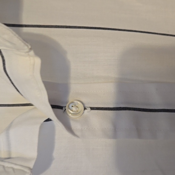 Garlyn's, Dress Shirt, Quality Clothiers, Enro, Neck 16.5" USA Made, Sz 33 - Picture 6 of 11